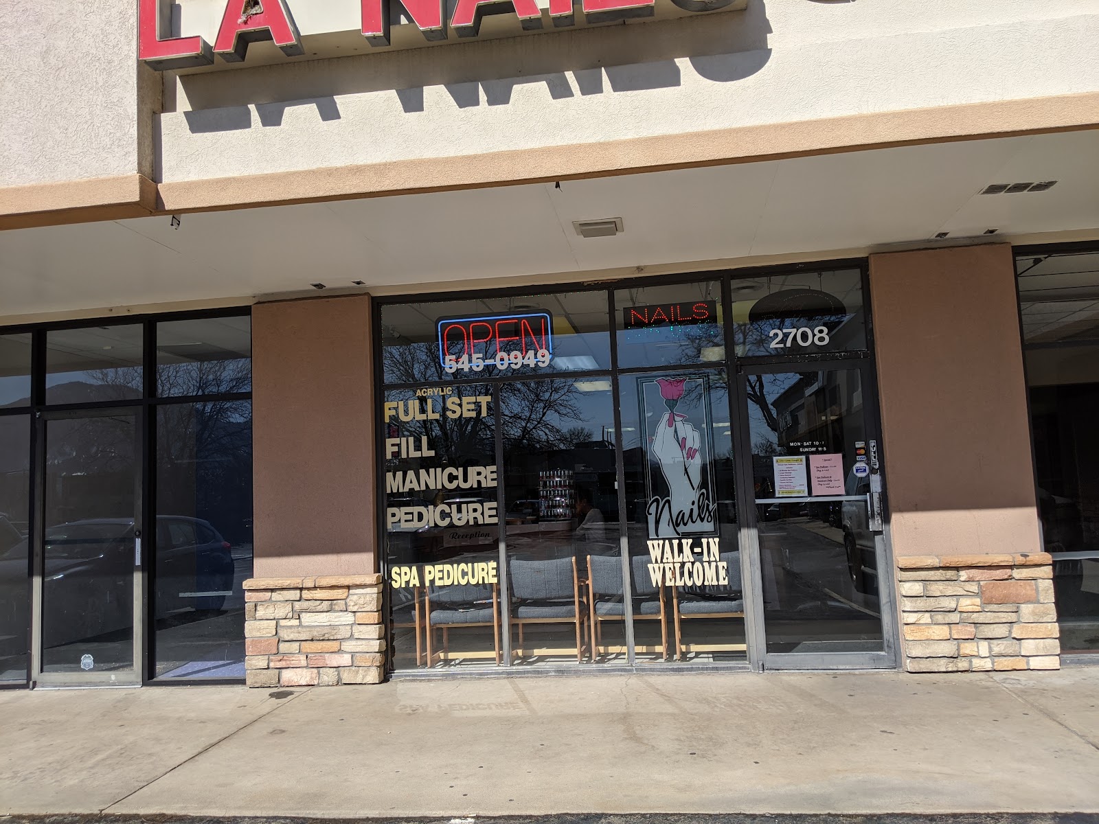 L.A. Nails nail work in Boulder, Colorado